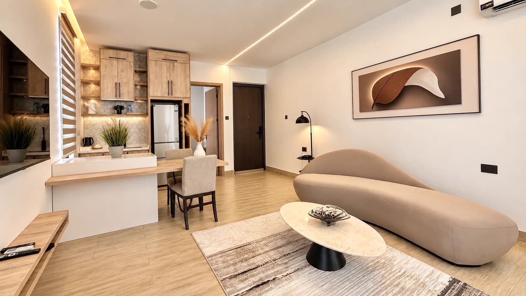 Premium suite interior